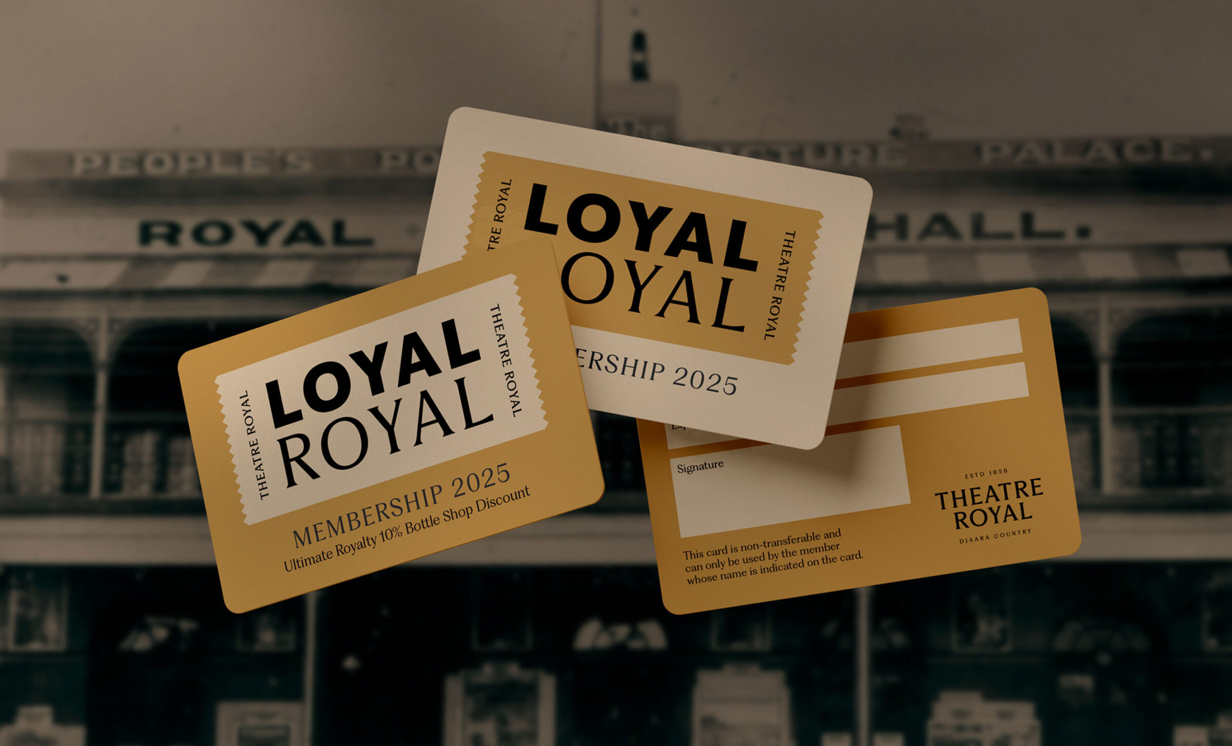 Loyal Royal membership cards